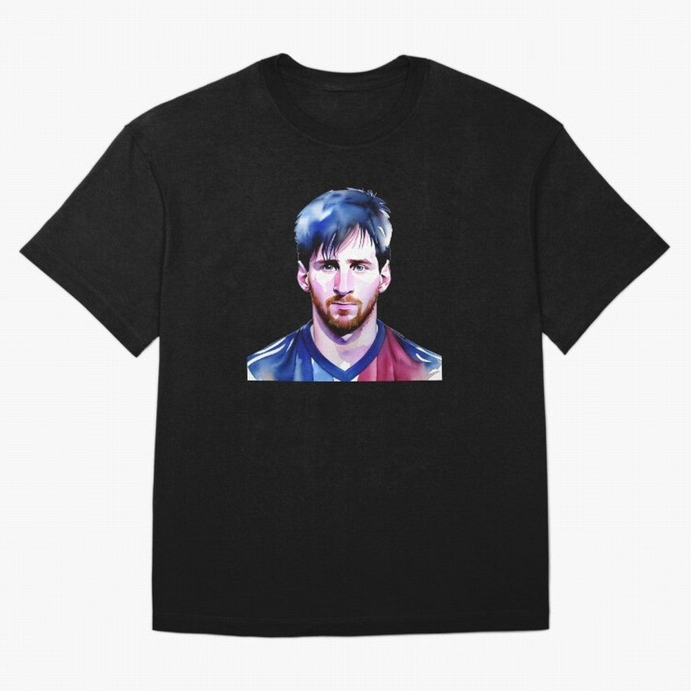 Leo Messi Watercolor | Argentina flag Classic T-Shirt Celebrate the Stars of Match Day Hype around FIFA World Cup 2026 USA Canada Mexico, Neymar, Haaland and Cristiano Ronaldo, France, Supporter Pride, Iconic Celebrations, Legendary Names and