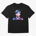 Leo Messi Watercolor | Argentina flag Classic T-Shirt Celebrate the Stars of Match Day Hype around FIFA World Cup 2026 USA Canada Mexico, Neymar, Haaland and Cristiano Ronaldo, France, Supporter Pride, Iconic Celebrations, Legendary Names and