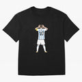 Messi minimalist design Classic T-Shirt Experience FIFA World Cup 2026 USA Canada Mexico Built around Messi, CR7 and Mbappe, England, France and Netherlands Energy, Championship Spirit, Famous Goals, Roaring Crowds and International Football Unity;