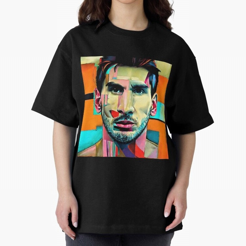 Messi on modern art Classic T-Shirt Join the Global Buzz around Match Day Hype around FIFA World Cup 2026 USA Canada Mexico, Mbappe, Brazil, Portugal and Argentina, Fan Favorite Moments, National Team Passion, Big Match Drama and Soccer History;