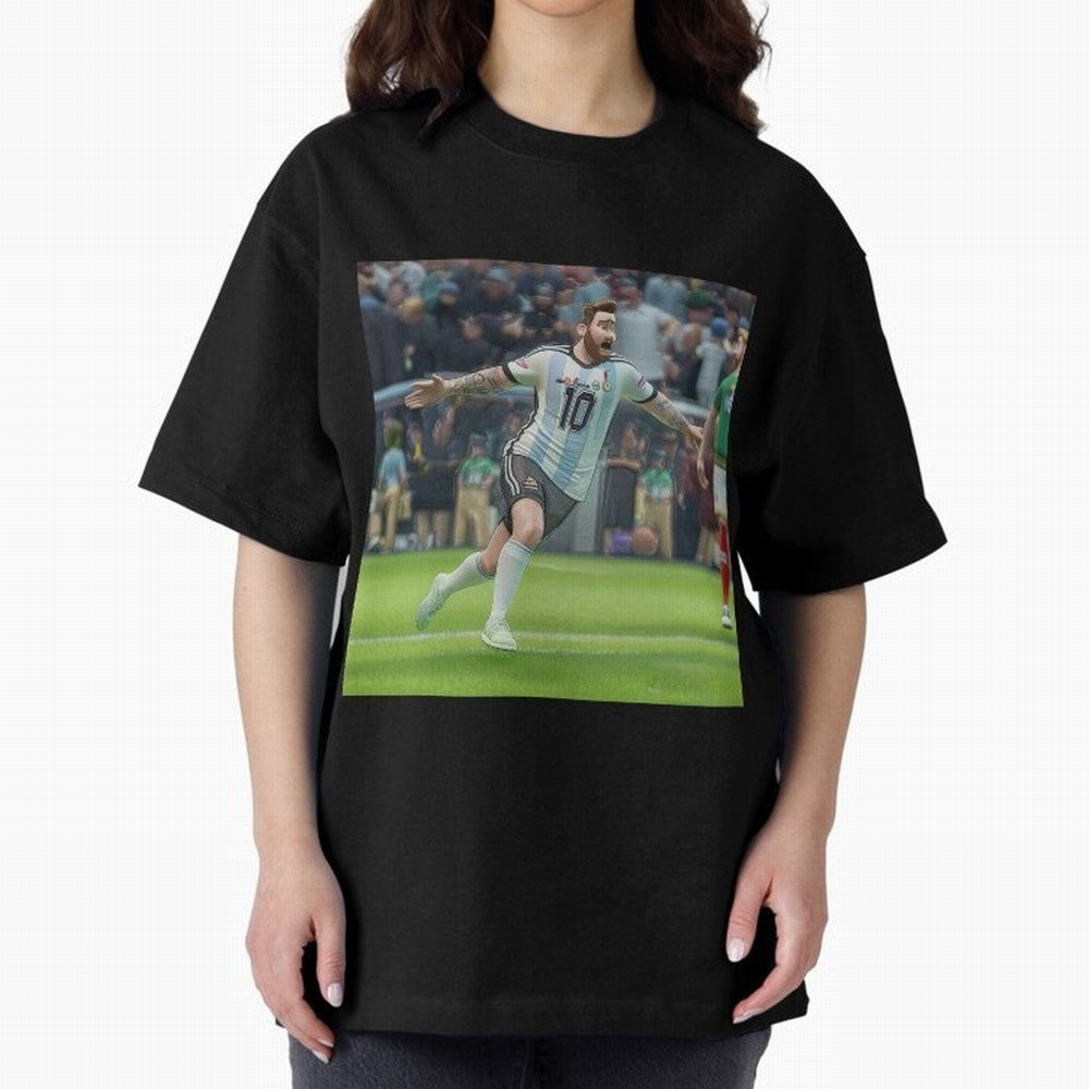Lionel Messi caricature Classic T-Shirt Honor the Football Icons of FIFA World Cup 2026 for Fans of Mbappe and France, Bringing Match Day Excitement, Supporter Culture, Golden Goals and Global Football Passion; Ideal for Fans Who Follow Messi,