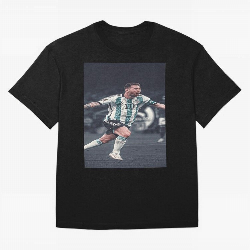 Lionel Messi Essential T-Shirt Celebrate FIFA World Cup 2026 Spirit, Inspired by Argentina, France and Brazil, Neymar, Global Supporter Spirit, Legendary Goals, National Colors and Tournament Celebration; Ideal for Passionate Fans Who Love Underdog