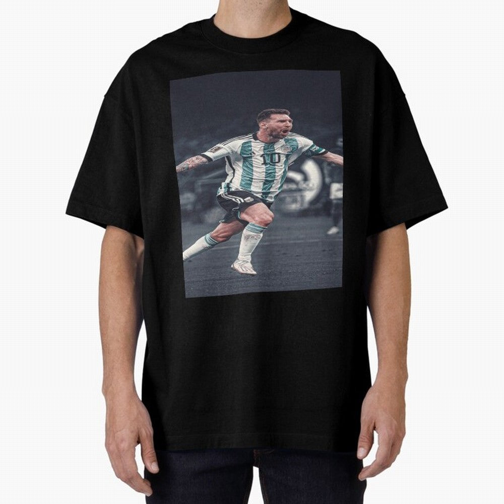 Lionel Messi Essential T-Shirt Celebrate FIFA World Cup 2026 Spirit, Inspired by Argentina, France and Brazil, Neymar, Global Supporter Spirit, Legendary Goals, National Colors and Tournament Celebration; Ideal for Passionate Fans Who Love Underdog