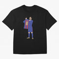 Messi minimalist design Oversized T-Shirt Make Memories around FIFA World Cup 2026 for Fans of Haaland and France and Portugal, Bringing Tournament Hype, Historic Matchups, Family Viewing Parties and Global Sports Pride; Made for Die Hard