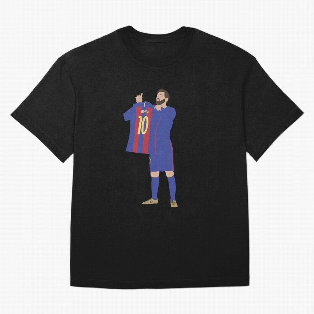 Messi minimalist design Oversized T-Shirt Make Memories around FIFA World Cup 2026 for Fans of Haaland and France and Portugal, Bringing Tournament Hype, Historic Matchups, Family Viewing Parties and Global Sports Pride; Made for Die Hard