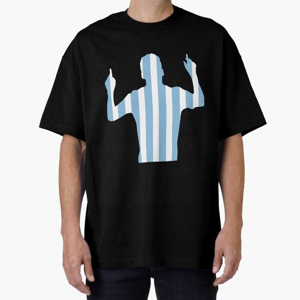 lionel Oversized T-Shirt Join Supporters Worldwide for FIFA World Cup 2026 USA Canada Mexico for Fans of Messi and Brazil, Portugal and Argentina, Bringing Classic Soccer Heritage, Championship Pressure, Fan Loyalty and International Pride; Made