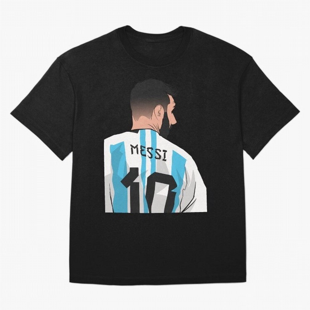 Messi Oversized T-Shirt Feel the Roar of FIFA World Cup 2026 Spirit, Centered on France, Neymar, Vintage Soccer Flavor, Modern Football Stars, National Flags and Final Night Emotion; Ideal for Football Dads, Football Moms, Friends, Collectors and