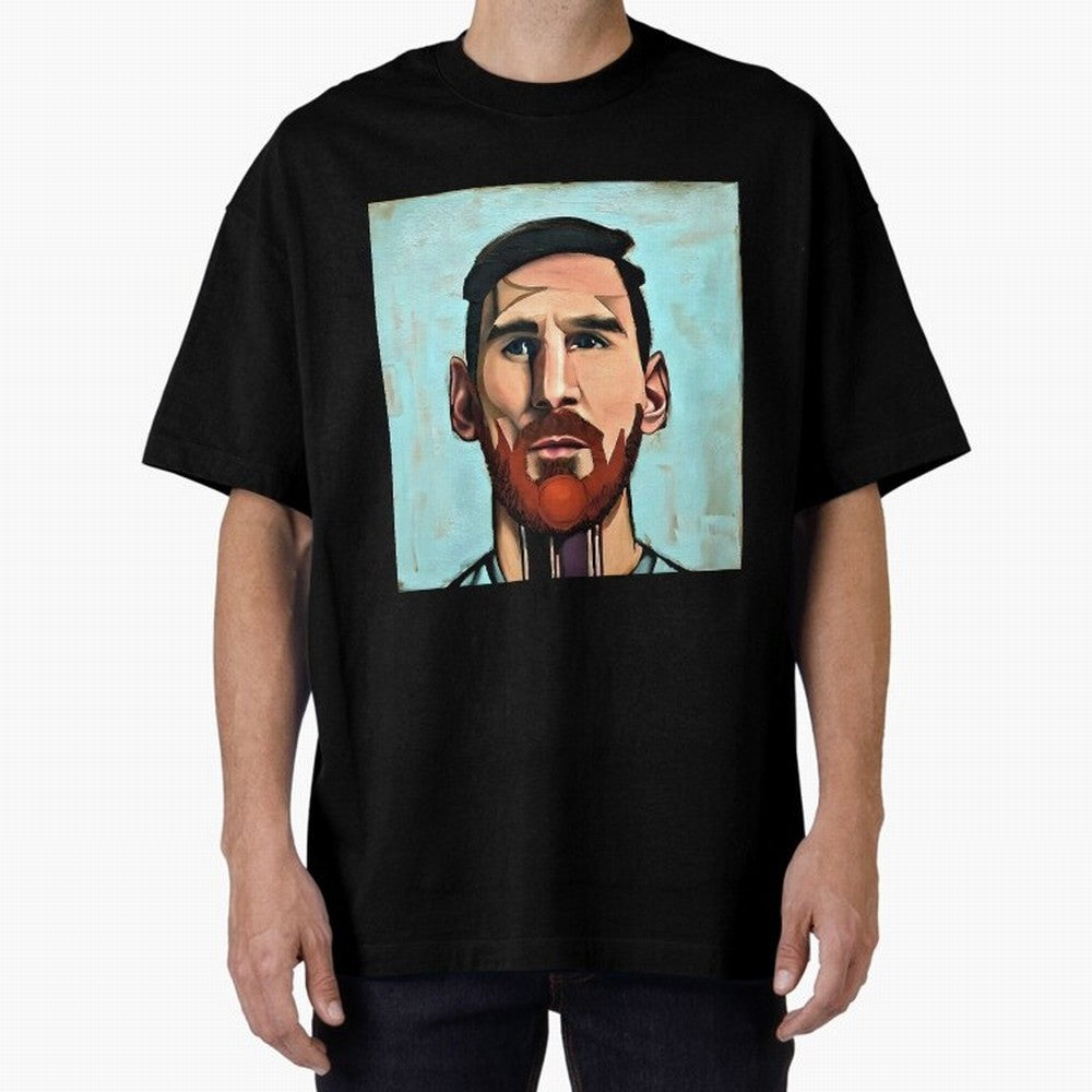 cartoon Messi Classic T-Shirt Back Your Heroes with Match Day Hype around FIFA World Cup 2026 Group Stage, CR7, Brazil, Portugal and Argentina, Fan Favorite Moments, National Team Passion, Big Match Drama and Soccer History; Ideal for Passionate