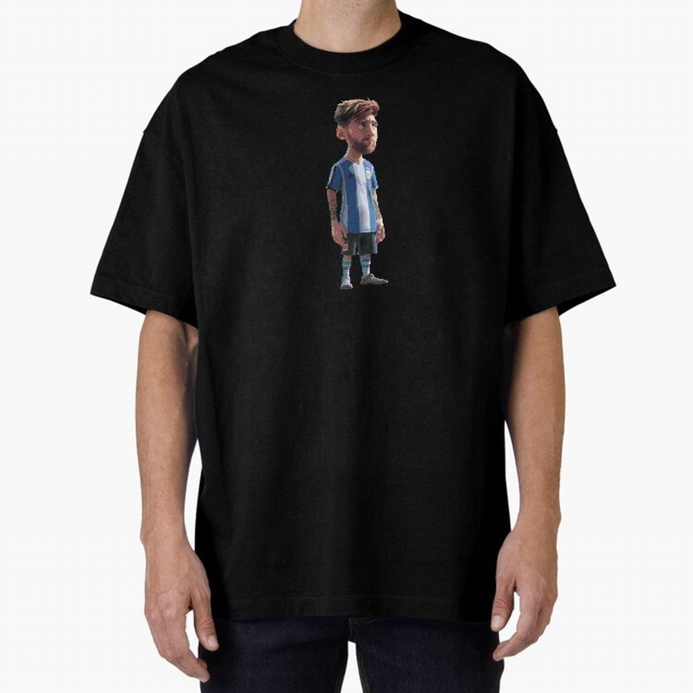 Lionel Messi Classic T-Shirt Live the Energy of Global Football Passion for FIFA World Cup 2026 Group Stage, Highlighting Cristiano Ronaldo, Brazil, Vintage Soccer Flavor, Modern Football Stars, National Flags and Final Night Emotion; Created for
