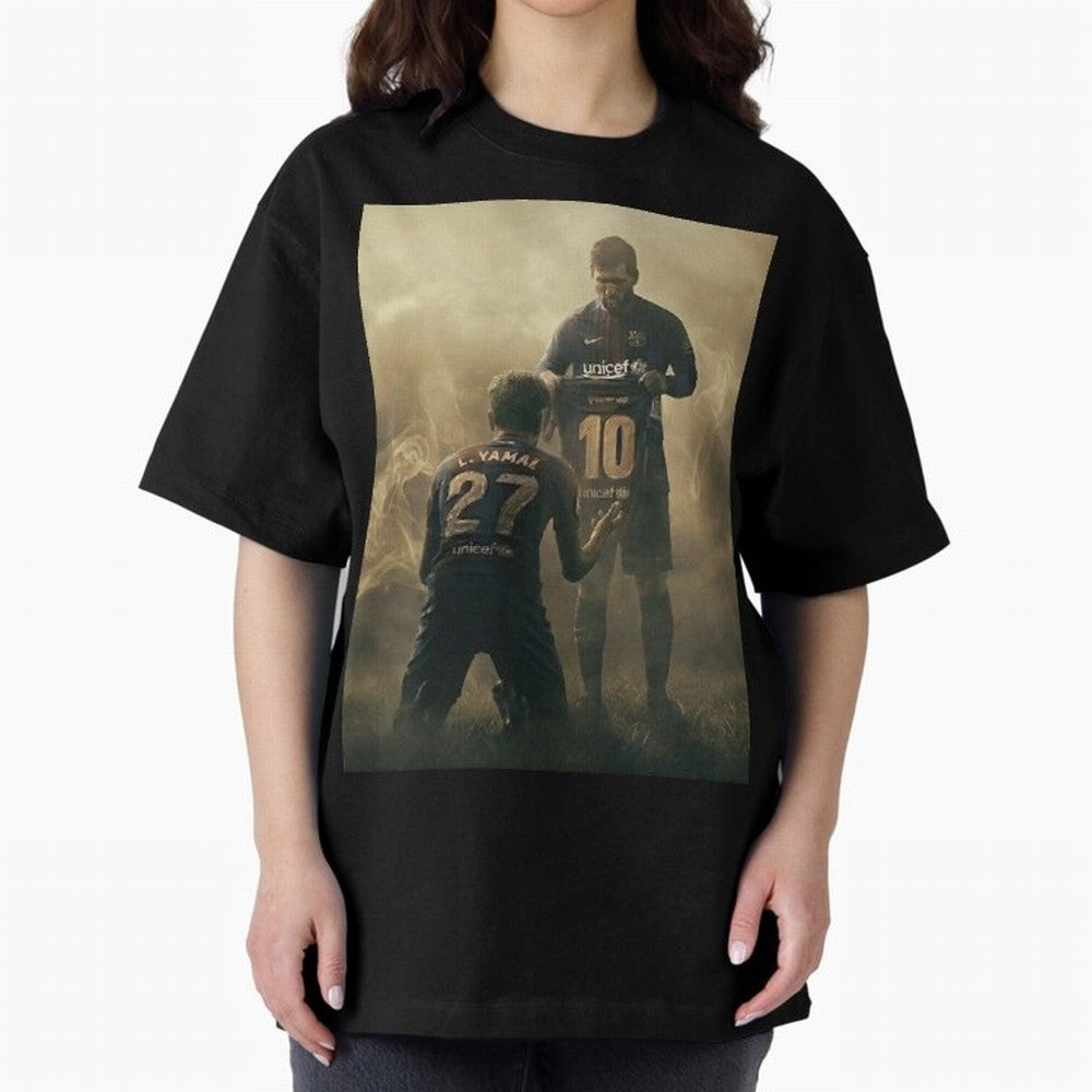 messi giving kamin yamal his shirt iconic design Classic T-Shirt Support the Legends of FIFA World Cup 2026 with Messi, Neymar and Mbappe, Netherlands Energy, Stadium Chants, National Pride, Trophy Dreams and Unforgettable Football Memories; Made