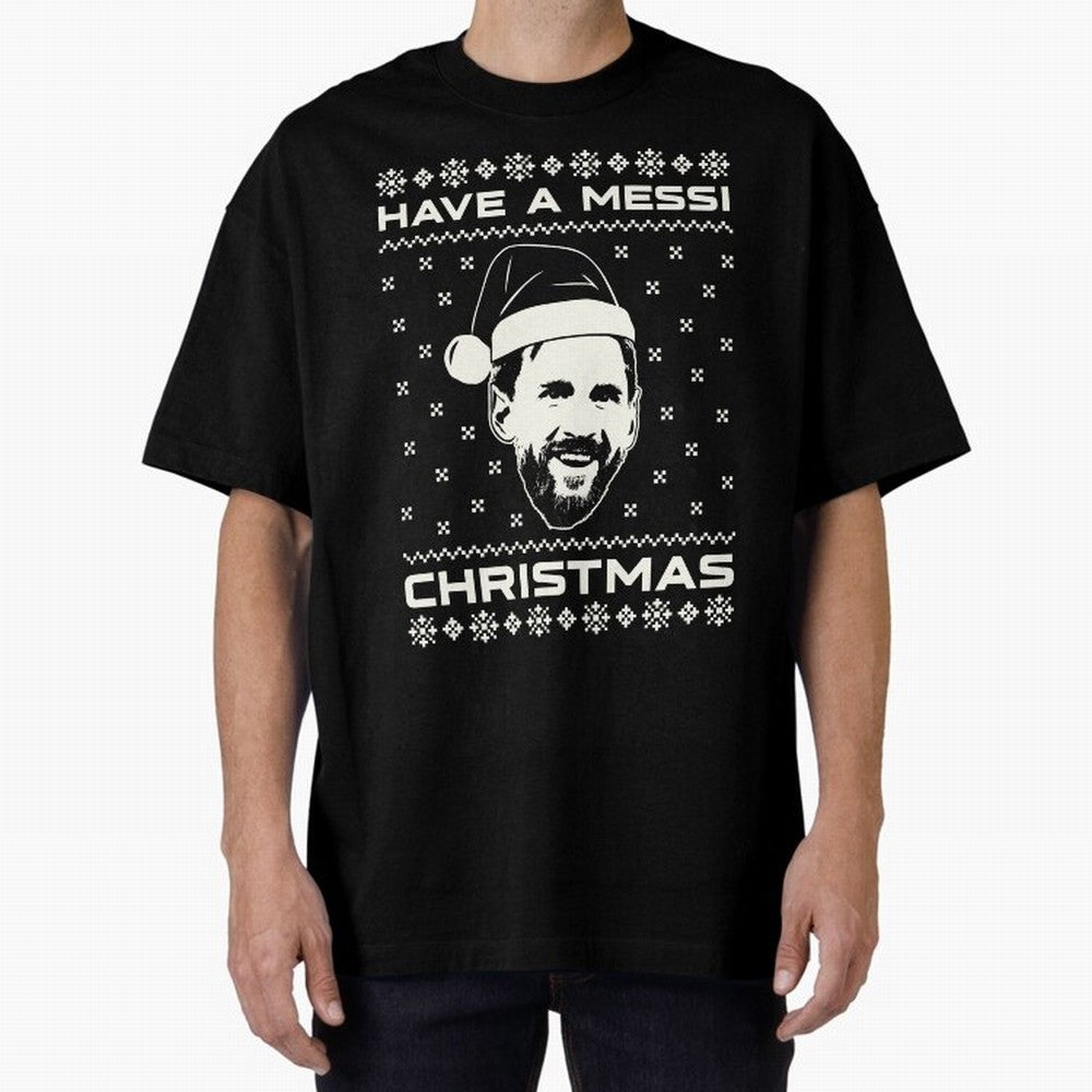 Lionel Messi Christmas Classic T-Shirt Represent Football Lovers during FIFA World Cup 2026 USA Canada Mexico for Fans of Messi and Argentina, Bringing Goal Celebration Energy, Supporter Heritage, Football Icons and Worldwide Tournament Joy; Ideal