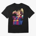 Messi wpap pop art Classic T-Shirt Enjoy the Biggest Football Party of Global Football Passion for FIFA World Cup 2026 Group Stage, Celebrating CR7 and Messi, Argentina, France and Brazil, Classic Soccer Heritage, Championship Pressure, Fan Loyalty