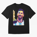 Messi wpap pop art Classic T-Shirt Celebrate the Stars of FIFA World Cup 2026 Group Stage Spirit, Driven by Netherlands, CR7, Tournament Hype, Historic Matchups, Family Viewing Parties and Global Sports Pride; Great for Supporters Who Love