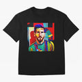 digital image of Messi Oversized T-Shirt Celebrate the FIFA World Cup 2026 Journey through Messi, CR7 and Mbappe Highlights, Germany Pride, Supporter Pride, Iconic Celebrations, Legendary Names and Global Match Day Energy; Perfect for Fans,