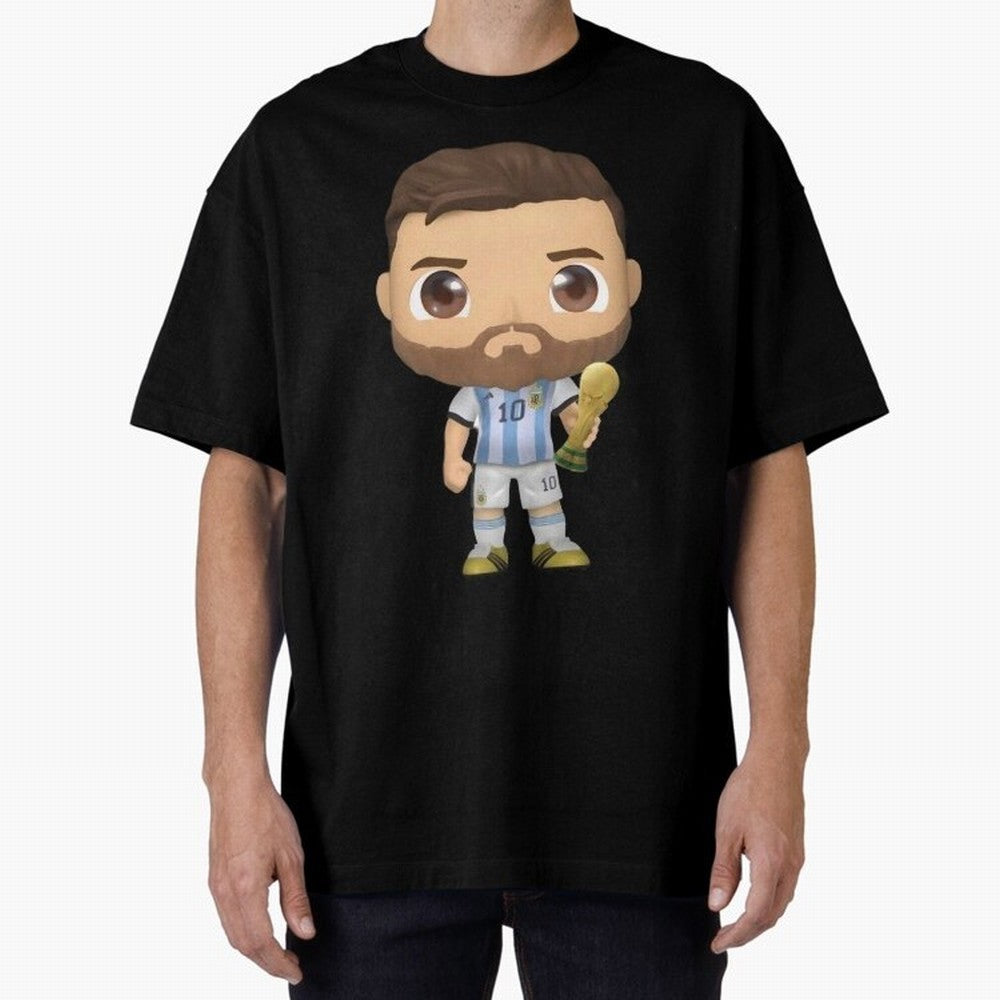 Messi_Champion Oversized T-Shirt Celebrate Every Goal in FIFA World Cup 2026 Built around CR7, Germany Energy, Tournament Hype, Historic Matchups, Family Viewing Parties and Global Sports Pride; Built for Supporters Chasing Trophy Dreams, Final