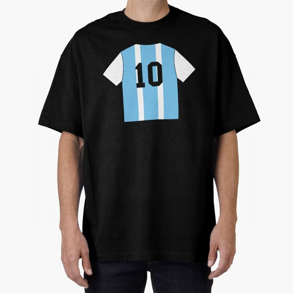 Messi, GOAT, Soccer, GOAL Oversized T-Shirt Celebrate the Stars of the FIFA World Cup 2026 Journey through CR7 and Messi Highlights, Netherlands Pride, Championship Spirit, Famous Goals, Roaring Crowds and International Football Unity; Great for