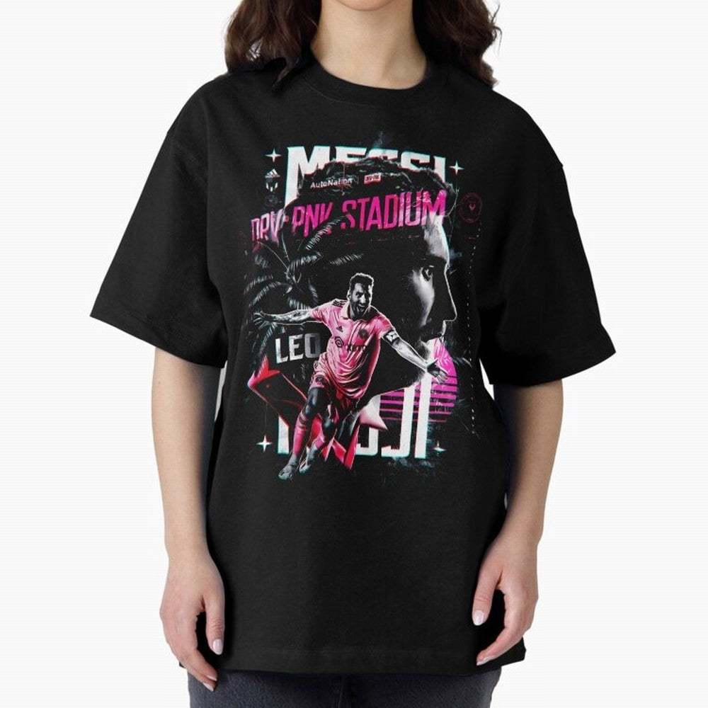 The King Leo Messi Legend Oversized T-Shirt Celebrate the Next Chapter of FIFA World Cup 2026 for Fans of CR7 and Messi and Argentina, France and Brazil, Bringing Champion Mindset, Group Stage Buzz, Knockout Tension and Passionate Fan Culture;