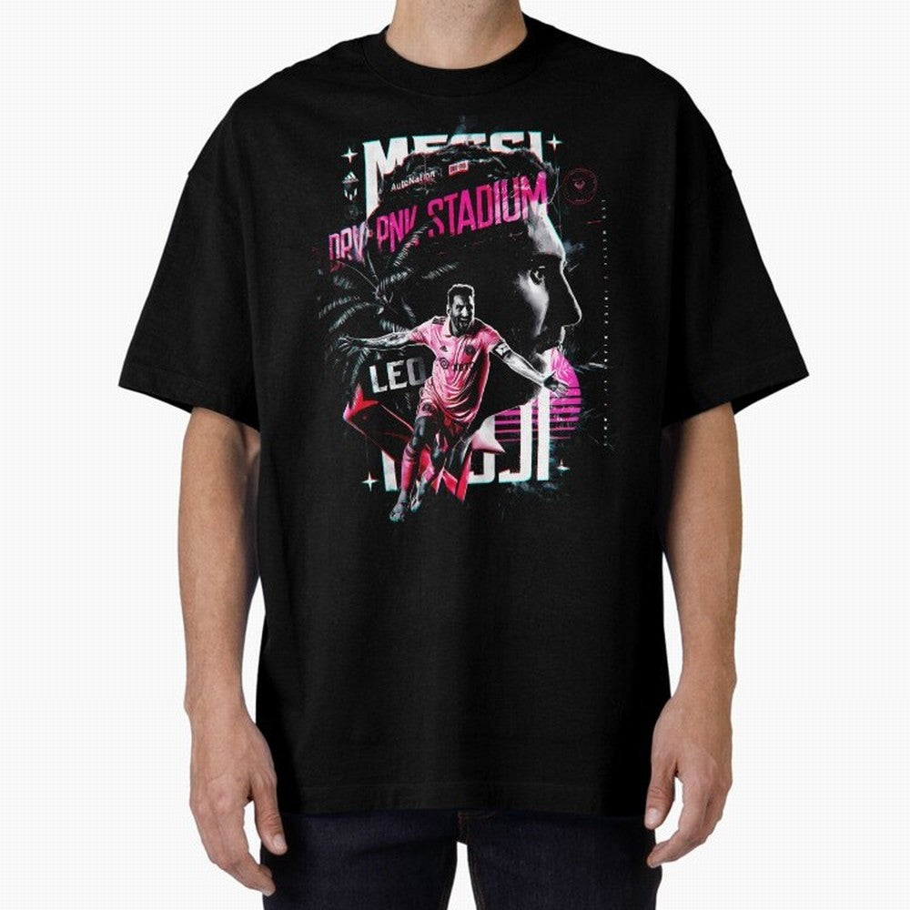 The King Leo Messi Legend Oversized T-Shirt Celebrate the Next Chapter of FIFA World Cup 2026 for Fans of CR7 and Messi and Argentina, France and Brazil, Bringing Champion Mindset, Group Stage Buzz, Knockout Tension and Passionate Fan Culture;