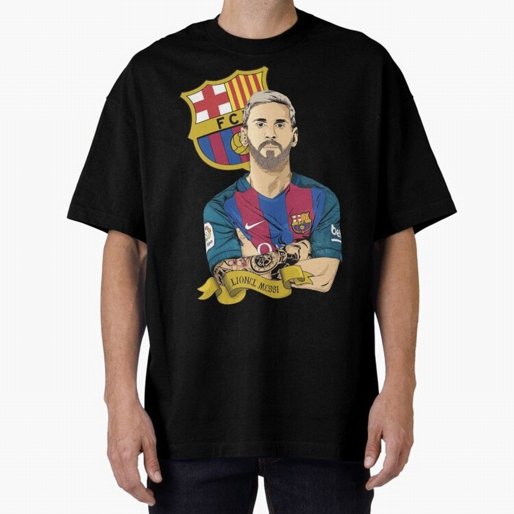 Lionel Messi (Barcelona) artwork Classic T-Shirt Bring International Match Energy to Match Day Hype around FIFA World Cup 2026, Haaland and Mbappe, Spain and Netherlands, Stadium Chants, National Pride, Trophy Dreams and Unforgettable Football