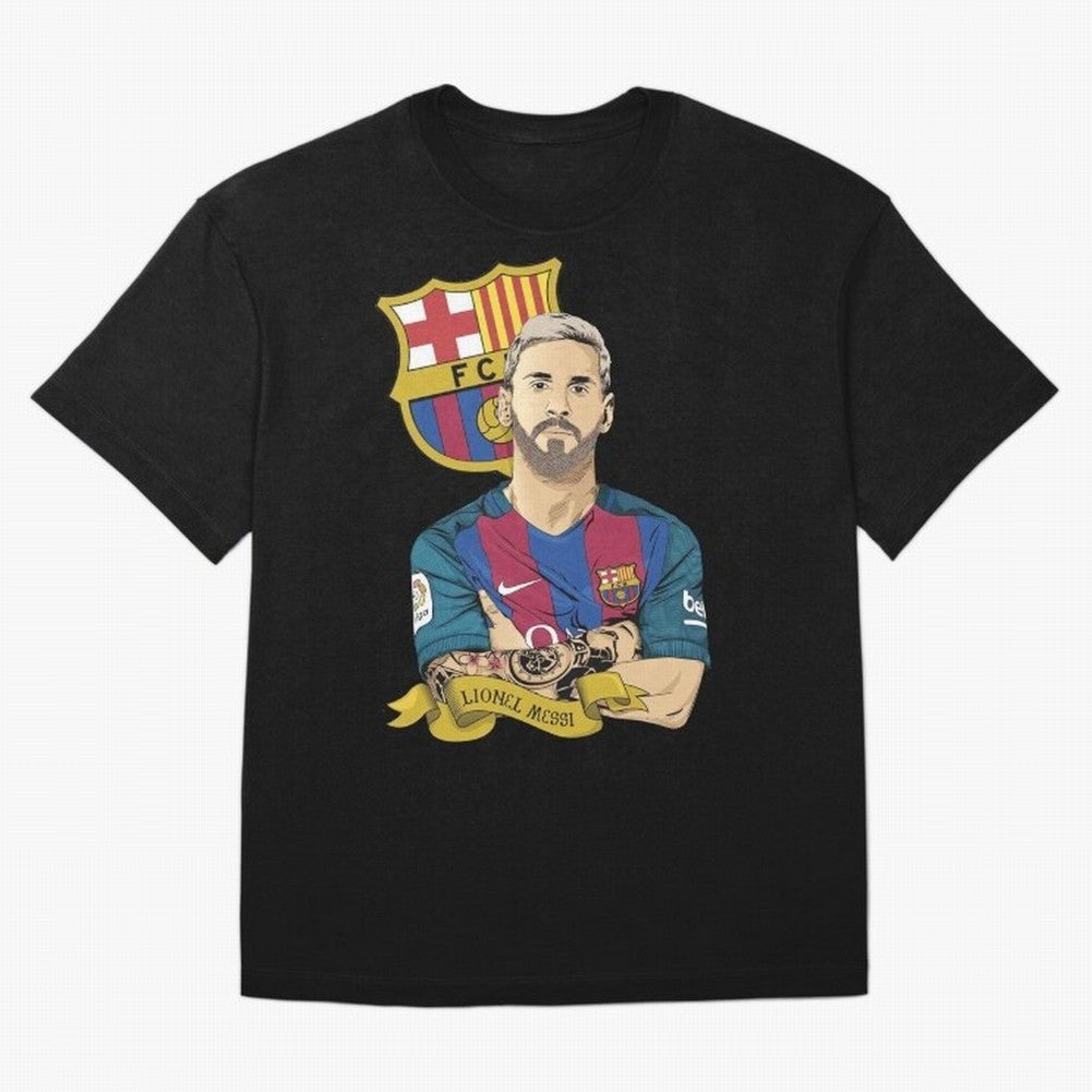 Lionel Messi (Barcelona) artwork Classic T-Shirt Bring International Match Energy to Match Day Hype around FIFA World Cup 2026, Haaland and Mbappe, Spain and Netherlands, Stadium Chants, National Pride, Trophy Dreams and Unforgettable Football