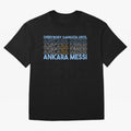 Everybody Gangsta - Lionel Messi - Ankara Messi Classic T-Shirt Share the Excitement of FIFA World Cup 2026 USA Canada Mexico Spirit, Driven by England and Germany, Neymar, Haaland and Cristiano Ronaldo, Classic Soccer Heritage, Championship