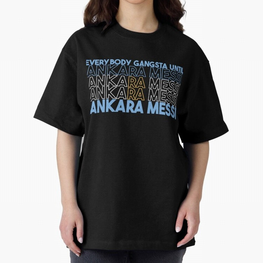 Everybody Gangsta - Lionel Messi - Ankara Messi Classic T-Shirt Share the Excitement of FIFA World Cup 2026 USA Canada Mexico Spirit, Driven by England and Germany, Neymar, Haaland and Cristiano Ronaldo, Classic Soccer Heritage, Championship