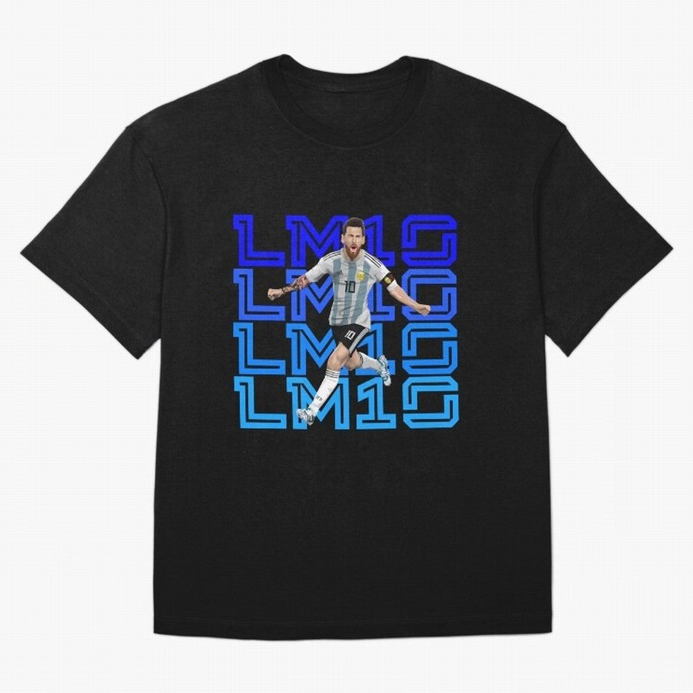 Lionel Messi 10 Oversized T-Shirt Feel the Heartbeat of the FIFA World Cup 2026 Journey through Messi Highlights, Germany Pride, Championship Spirit, Famous Goals, Roaring Crowds and International Football Unity; Ideal for Football Dads, Football