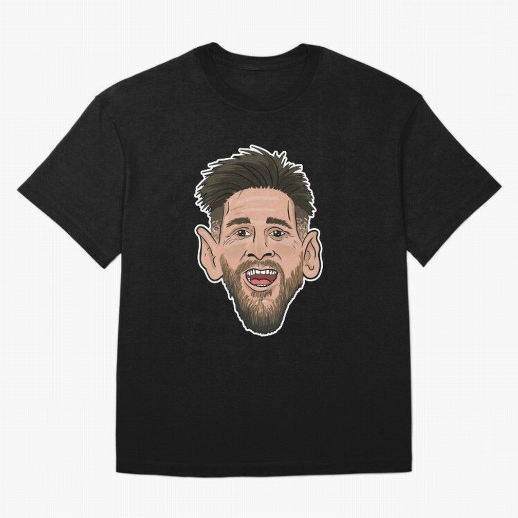 messi toon face argentina Classic T-Shirt Remember Iconic Moments from Global Football Passion for FIFA World Cup 2026, Featuring Cristiano Ronaldo, Haaland and CR7, England, Stadium Chants, National Pride, Trophy Dreams and Unforgettable Football