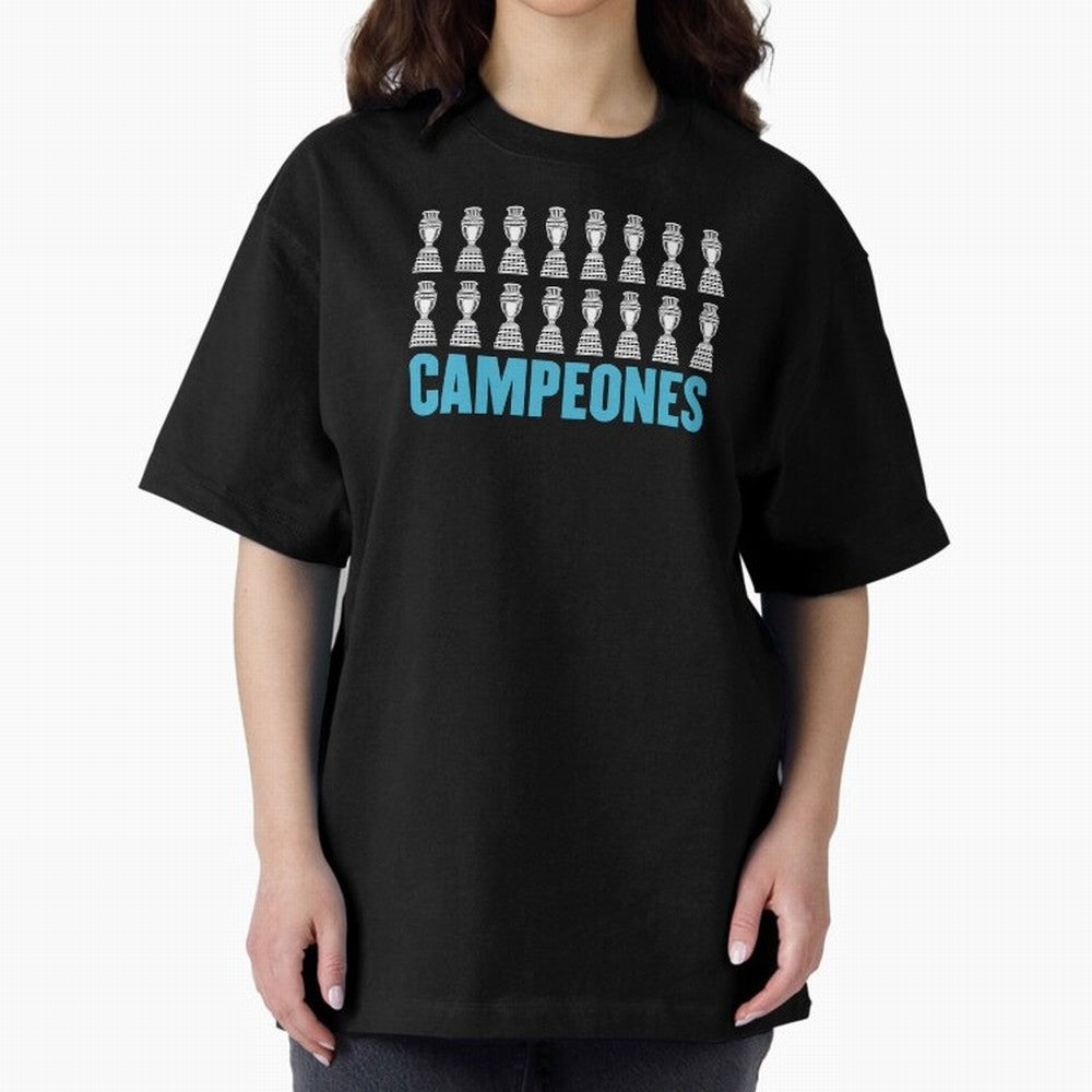 Campeones! Classic T-Shirt Build Match Day Hype around FIFA World Cup 2026 USA Canada Mexico, CR7 and Messi, Portugal, Football Passion, Legendary Performances, Festival Vibes and Supporter Community; Ideal for Football Dads, Football Moms,