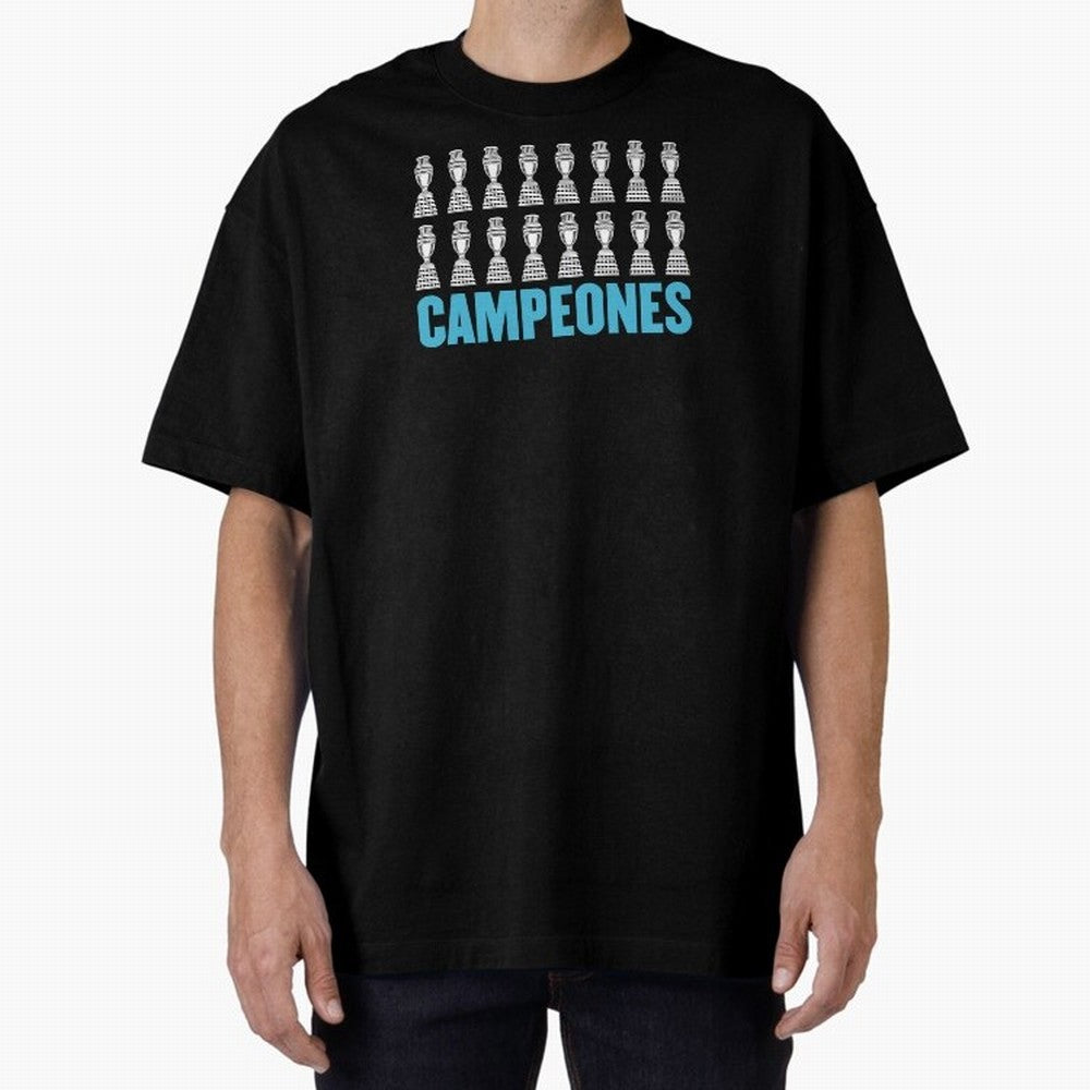Campeones! Classic T-Shirt Build Match Day Hype around FIFA World Cup 2026 USA Canada Mexico, CR7 and Messi, Portugal, Football Passion, Legendary Performances, Festival Vibes and Supporter Community; Ideal for Football Dads, Football Moms,