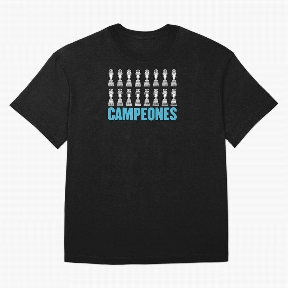 Campeones! Classic T-Shirt Build Match Day Hype around FIFA World Cup 2026 USA Canada Mexico, CR7 and Messi, Portugal, Football Passion, Legendary Performances, Festival Vibes and Supporter Community; Ideal for Football Dads, Football Moms,