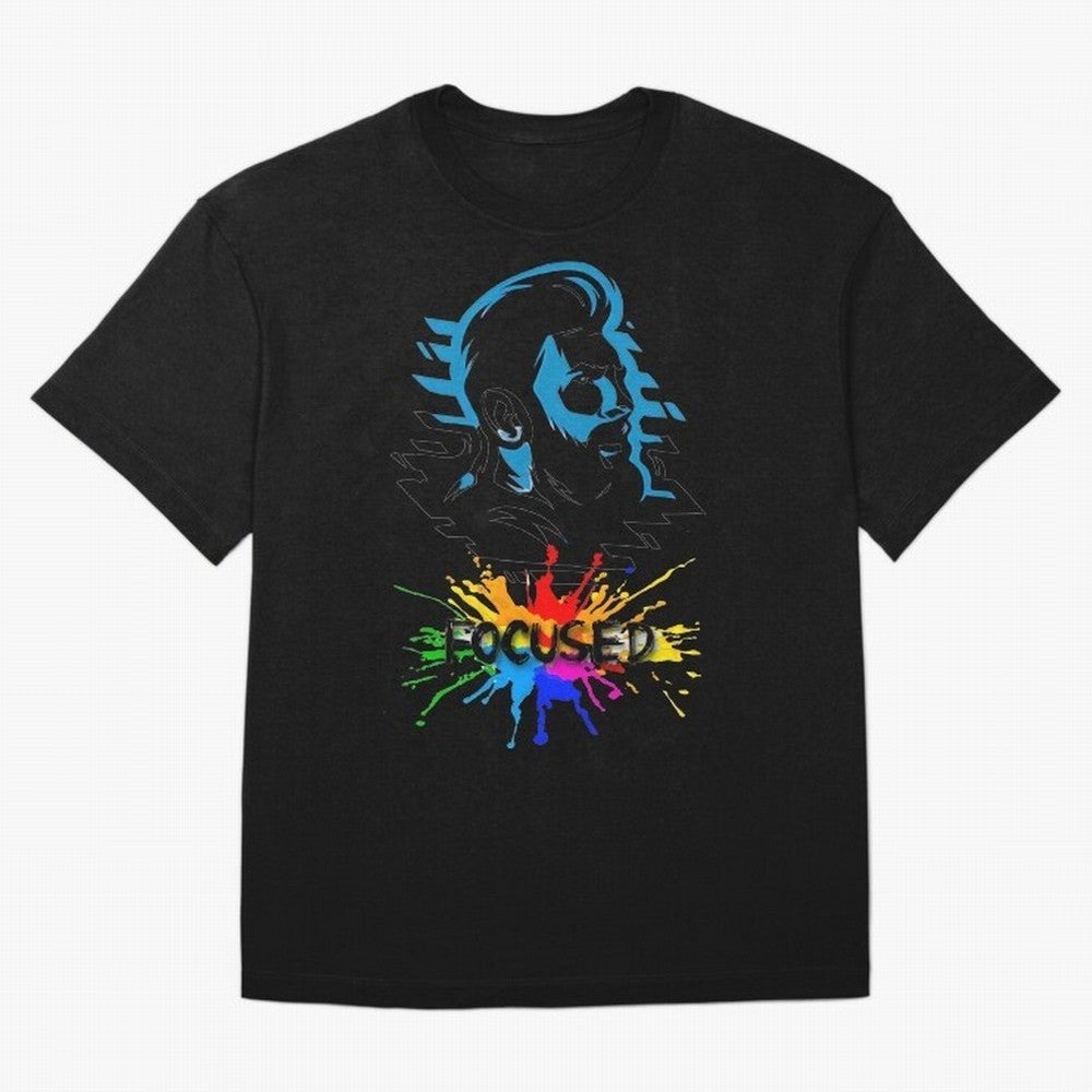 Lionel Messi Focused Classic T-Shirt Experience FIFA World Cup 2026 Group Stage Spirit, Made for Argentina and Brazil, Cristiano Ronaldo, Haaland and CR7, Football History, Final Match Energy, Crowd Noise and Once in a Lifetime Moments; Perfect for