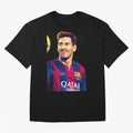 Messi wpap pop art Classic T-Shirt Spotlight the FIFA World Cup 2026 USA Canada Mexico Journey through Messi and Cristiano Ronaldo Highlights, Brazil Pride, Goal Celebration Energy, Supporter Heritage, Football Icons and Worldwide Tournament Joy;