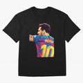 Messi wpap pop art Classic T-Shirt Celebrate Every Goal in Global Football Passion for FIFA World Cup 2026 USA Canada Mexico, Celebrating Mbappe, Portugal, Supporter Pride, Iconic Celebrations, Legendary Names and Global Match Day Energy; Made for