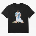 Messi Celebrates Argentina Victory Classic T-Shirt Bring Match Day Fire to Match Day Hype around FIFA World Cup 2026, Mbappe and Neymar, Brazil, Portugal and Argentina, Tournament Hype, Historic Matchups, Family Viewing Parties and Global Sports
