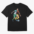 Football Soccer Art Classic T-Shirt Celebrate Global Football Passion for FIFA World Cup 2026 USA Canada Mexico, Filled with Messi and Cristiano Ronaldo, England, France and Netherlands, Match Day Excitement, Supporter Culture, Golden Goals and