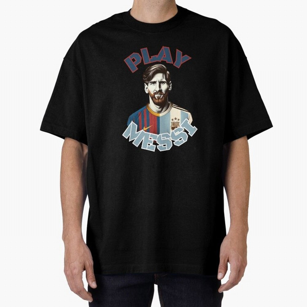 Play Messi Classic T-Shirt Experience Match Day Hype around FIFA World Cup 2026 Group Stage, Messi, Neymar and Mbappe, Germany, Sports Nostalgia, International Competition, Famous Players and Unforgettable Victories; Ideal for Fans Who Follow