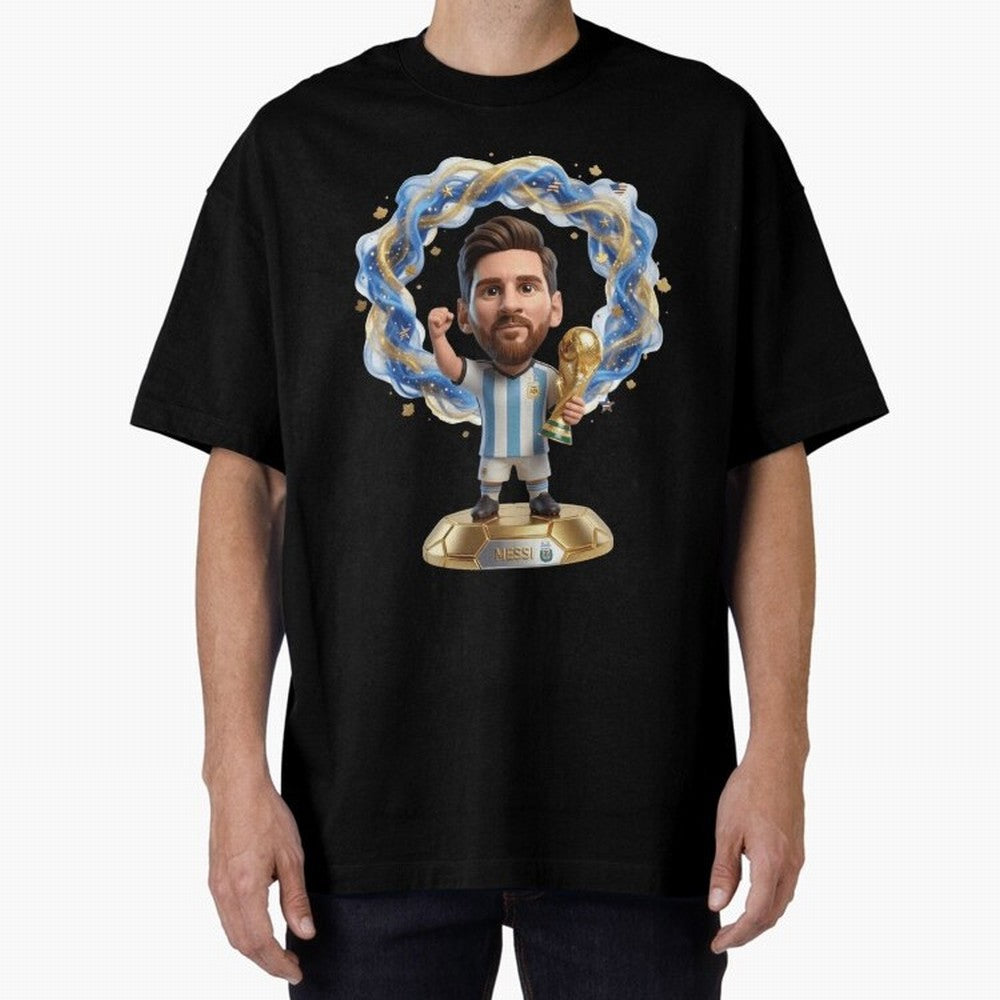 Messi Argentina 2026 - Legend Soccer Chibi 3D Classic T-Shirt Mark FIFA World Cup 2026 Spirit, Capturing Germany, Neymar, Supporter Pride, Iconic Celebrations, Legendary Names and Global Match Day Energy; Perfect for People Who Love Argentina,