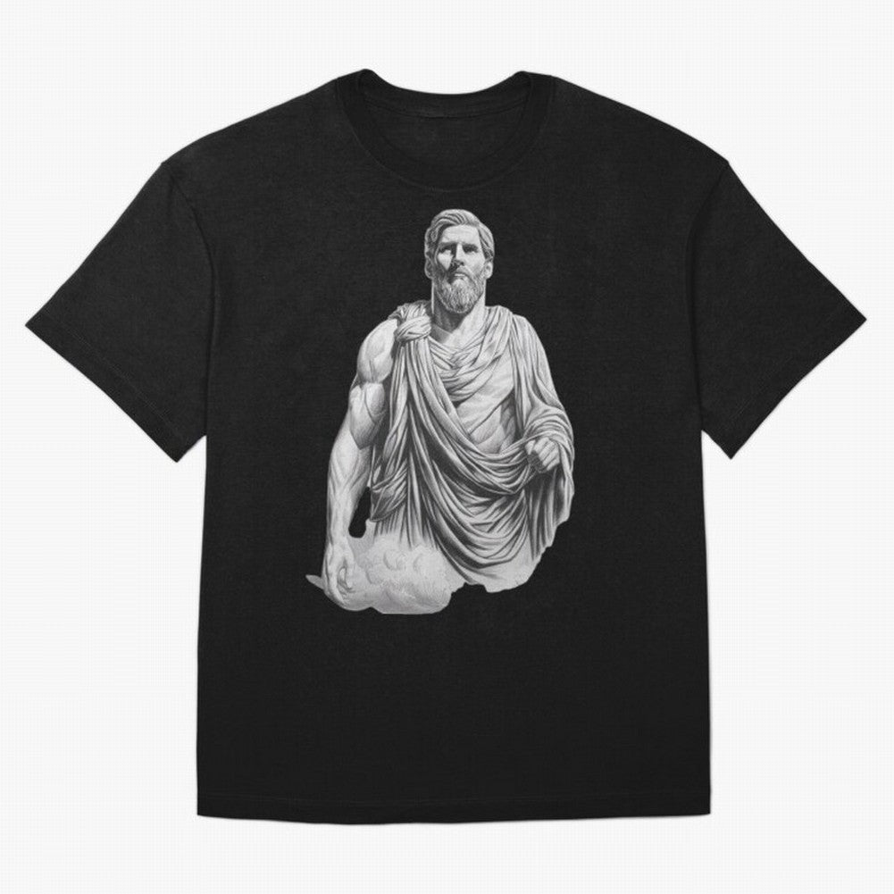Lionel Messi - Greek God Zeus Classic T-Shirt Honor Football Greatness during FIFA World Cup 2026 Spirit, Featuring England, Messi and Cristiano Ronaldo, Game Day Rituals, Football Legends, Country Pride and the Road to the Final; Made for