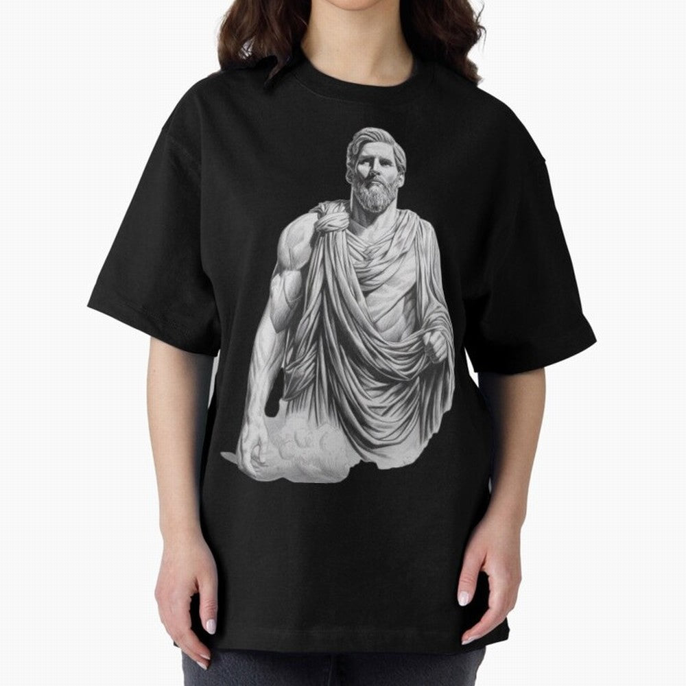 Lionel Messi - Greek God Zeus Classic T-Shirt Honor Football Greatness during FIFA World Cup 2026 Spirit, Featuring England, Messi and Cristiano Ronaldo, Game Day Rituals, Football Legends, Country Pride and the Road to the Final; Made for