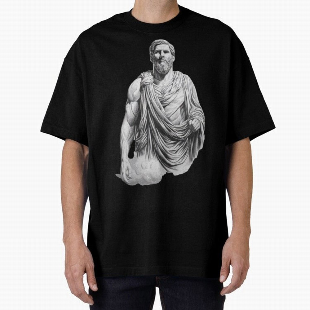 Lionel Messi - Greek God Zeus Classic T-Shirt Honor Football Greatness during FIFA World Cup 2026 Spirit, Featuring England, Messi and Cristiano Ronaldo, Game Day Rituals, Football Legends, Country Pride and the Road to the Final; Made for