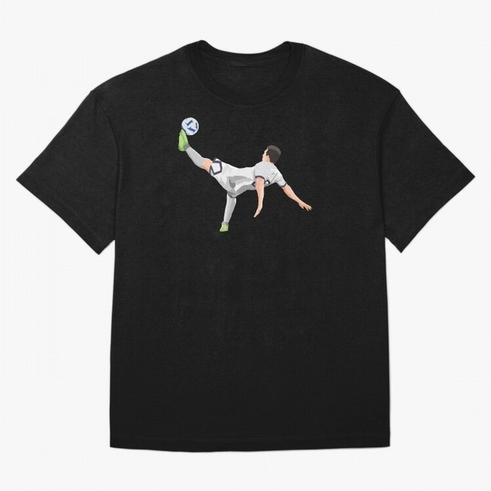 Messi Bicycle Kick Oversized T-Shirt Turn Every Weekend Toward Match Day Hype around FIFA World Cup 2026, Cristiano Ronaldo, Netherlands, Football History, Final Match Energy, Crowd Noise and Once in a Lifetime Moments; Ideal for Football Dads,