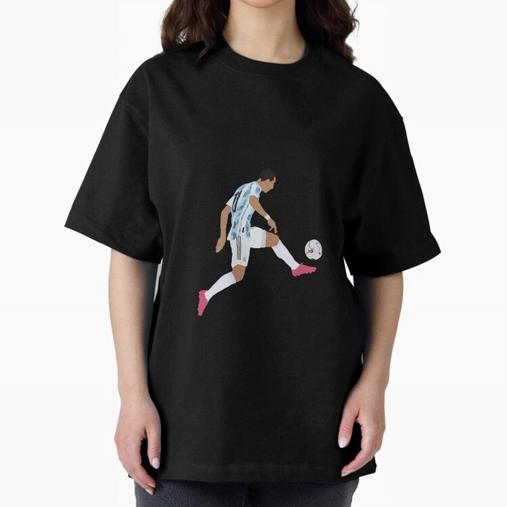 Angel Di Maria Argentina Football Player Classic T-Shirt Celebrate Football Heritage in FIFA World Cup 2026 USA Canada Mexico Made for Messi, Argentina and Brazil Energy, Sports Nostalgia, International Competition, Famous Players and Unforgettable