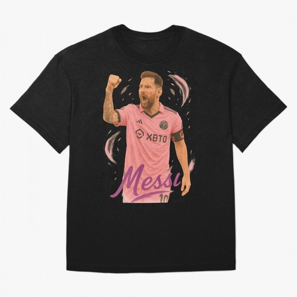 Messi The GOAT Classic T-Shirt Back the Journey through FIFA World Cup 2026 Group Stage Spirit, Centered on Germany, Messi and Cristiano Ronaldo, Game Day Rituals, Football Legends, Country Pride and the Road to the Final; Great for Supporters Who
