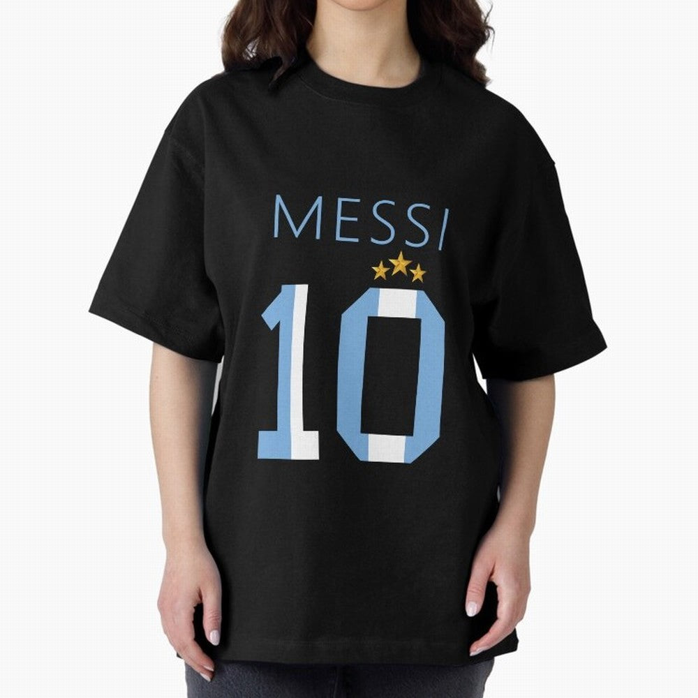 Messi argentina number 10 with 3 stars ver 1 Classic T-Shirt Capture Stadium Memories from FIFA World Cup 2026 for Fans of Haaland and Germany, Bringing Championship Spirit, Famous Goals, Roaring Crowds and International Football Unity; Ideal for