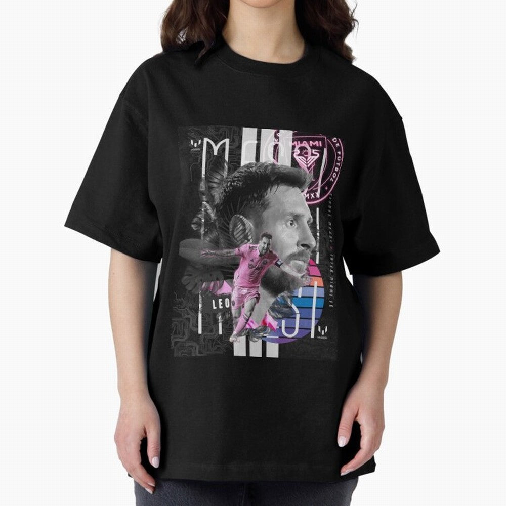 Messi Pop Art Portrait Classic T-Shirt Show Your Tournament Heart for FIFA World Cup 2026 Group Stage for Fans of Messi, CR7 and Mbappe and Argentina, Bringing Tournament Hype, Historic Matchups, Family Viewing Parties and Global Sports Pride; Made