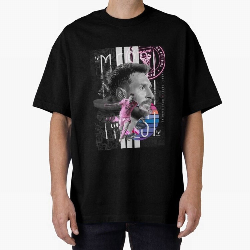 Messi Pop Art Portrait Classic T-Shirt Show Your Tournament Heart for FIFA World Cup 2026 Group Stage for Fans of Messi, CR7 and Mbappe and Argentina, Bringing Tournament Hype, Historic Matchups, Family Viewing Parties and Global Sports Pride; Made