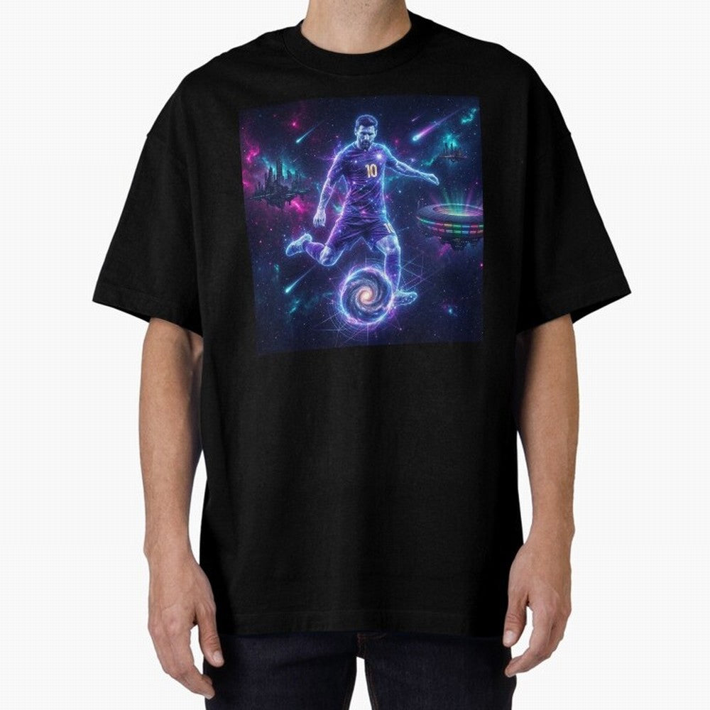 Lionel Messi The Eternal GOAT Of Another Galaxy - (Version 3) Classic T-Shirt Relive Legendary Nights from Global Football Passion for FIFA World Cup 2026 USA Canada Mexico, Connected to CR7, England, France and Netherlands, Global Supporter