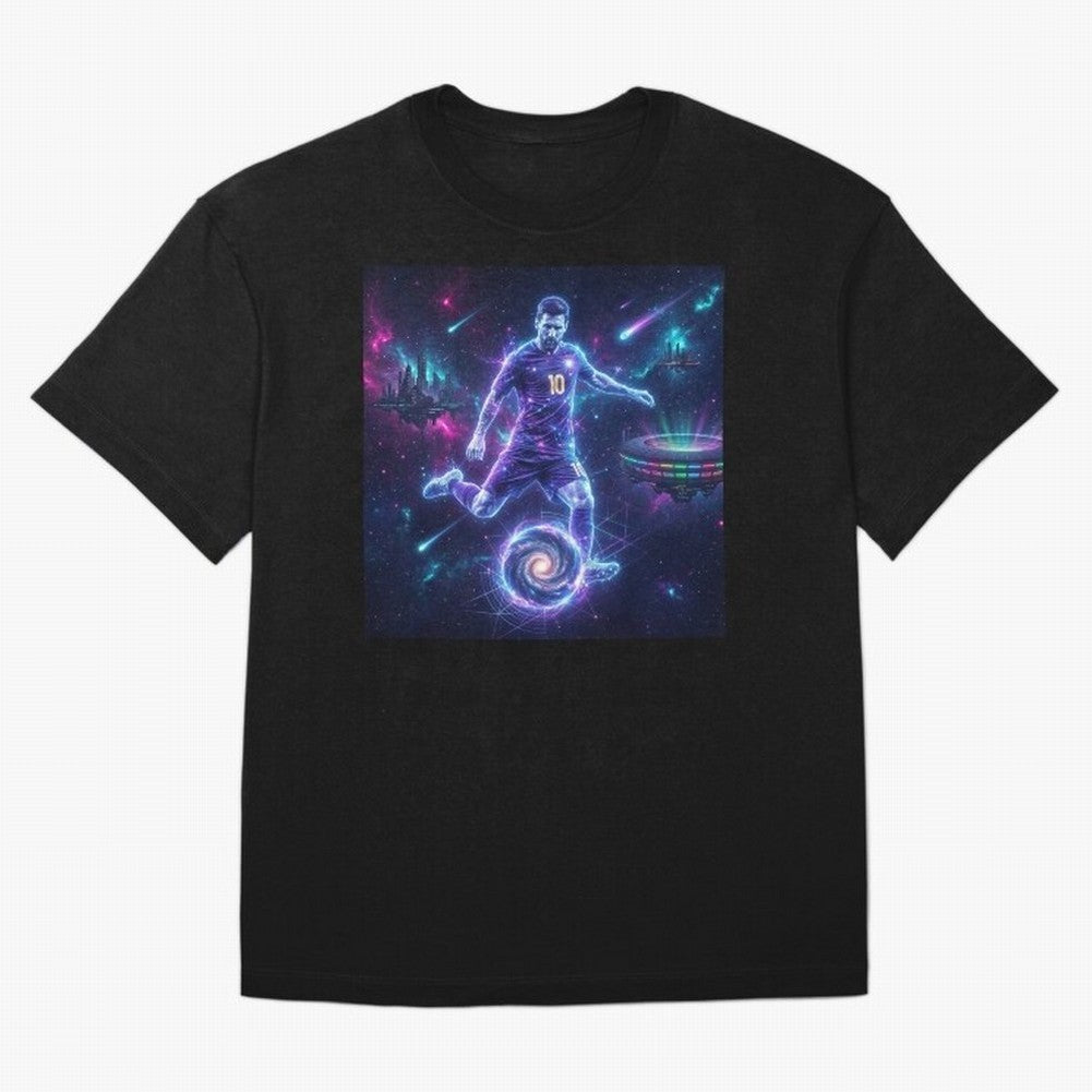 Lionel Messi The Eternal GOAT Of Another Galaxy - (Version 3) Classic T-Shirt Relive Legendary Nights from Global Football Passion for FIFA World Cup 2026 USA Canada Mexico, Connected to CR7, England, France and Netherlands, Global Supporter