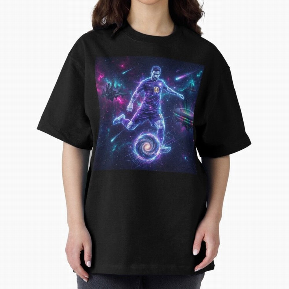 Lionel Messi The Eternal GOAT Of Another Galaxy - (Version 3) Classic T-Shirt Relive Legendary Nights from Global Football Passion for FIFA World Cup 2026 USA Canada Mexico, Connected to CR7, England, France and Netherlands, Global Supporter